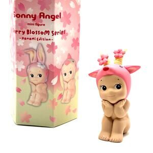 New Unbranded Kewpie/Angel Mini Figure in Sitting Goat Costume, Open Blind Box